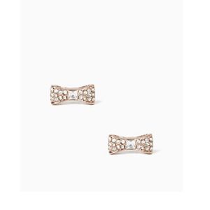 NWT Kate Spade Pavé Bow Earrings